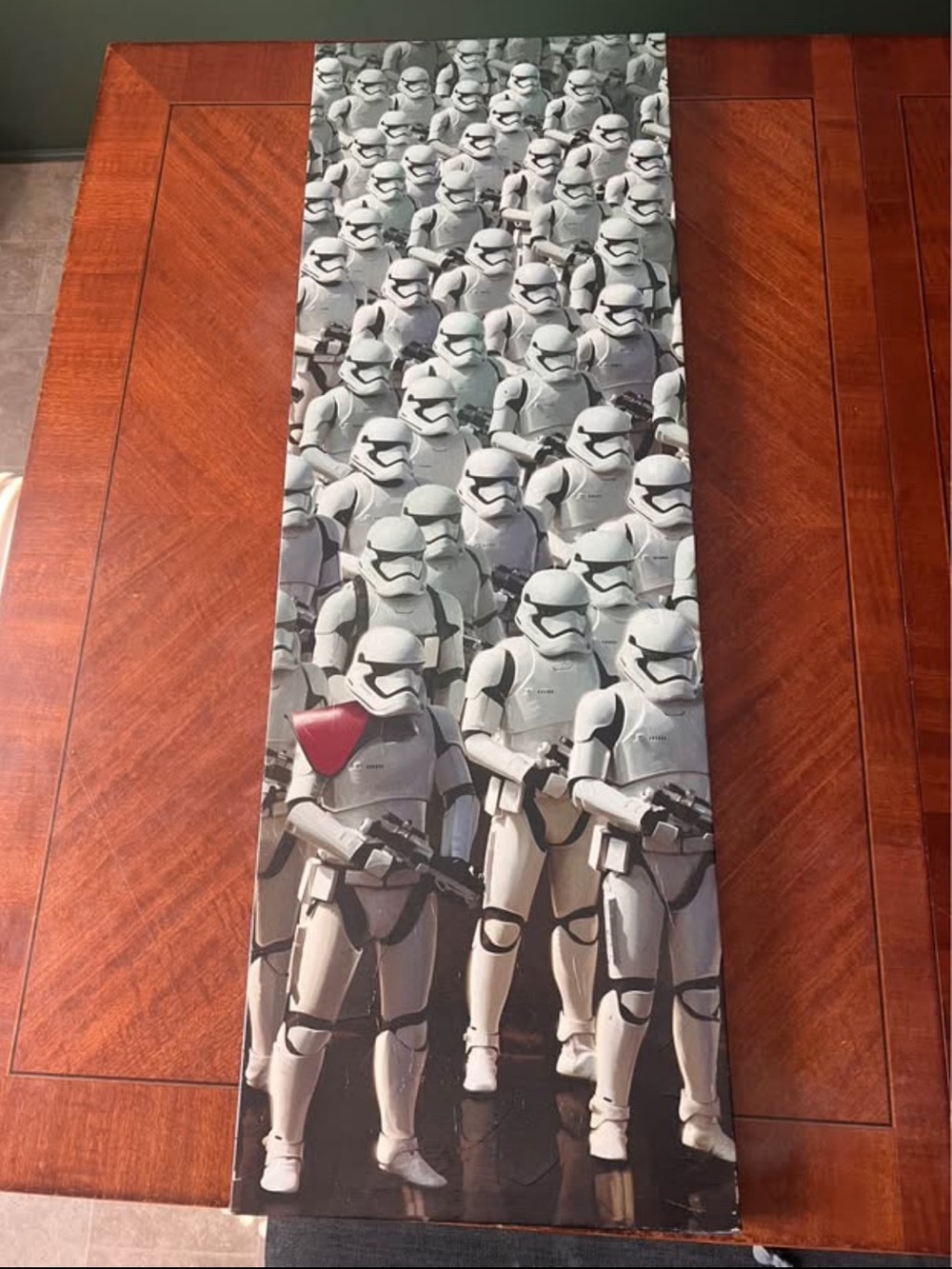 Star Wars Stormtrooper Canvas Wall Art with Stormtroopers in a crowd